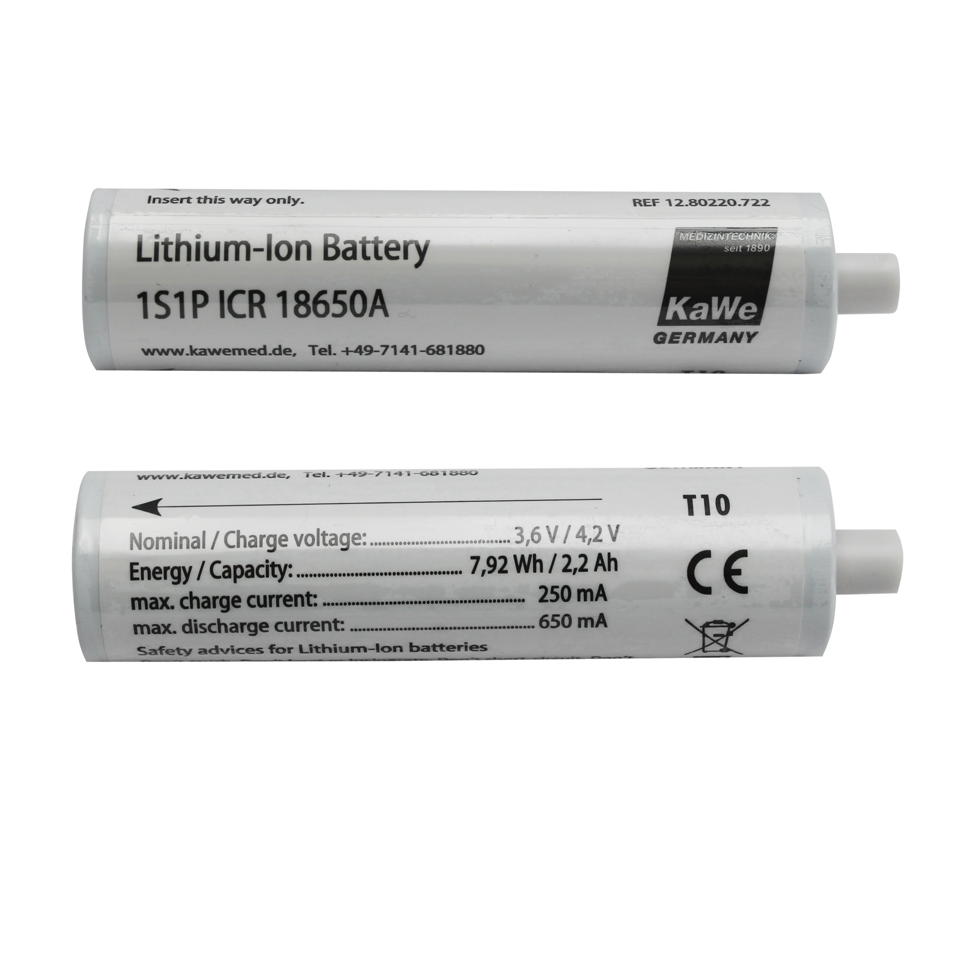 Akumulátor 3.5V Li-ion, stredný, KW