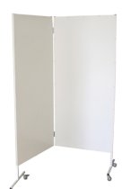 Zástena dvojdielna, plast.výplň