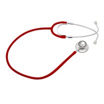 Fonendoskop obojstranný, červený