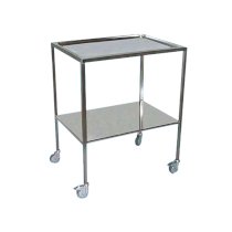 Stolík nástrojový, 2-pl, nerez