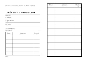 Preukaz o zdravotnej starostlivosti