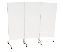 Zástena trojdielna, plast.výplň