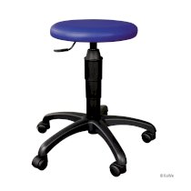Vyšetrovacia stolička otočná, modrá