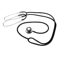 Fonendoskop pre dve osoby, čierny