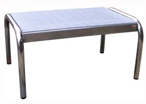 Schodík jednostupňový, nerez