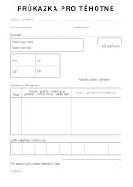 Preukaz pre tehotné