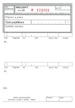 Recept do tlačiarní obyč. (100 ks)