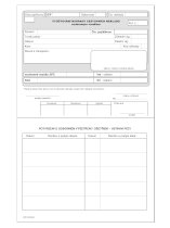 Vyúčt. náhrady cest.nákladov, 100ks